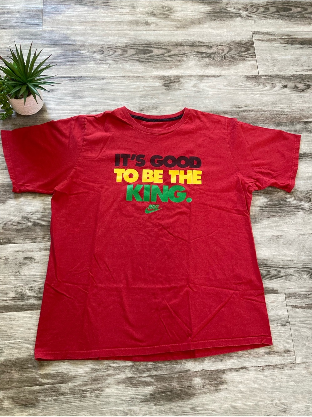 vintage NIKE it’s good to be the king tshirt 2XL